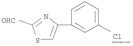 Molecular Structure of 383142-59-4 (4-(3-chlorophenyl)-2-thiazolecarboxaldehyde)